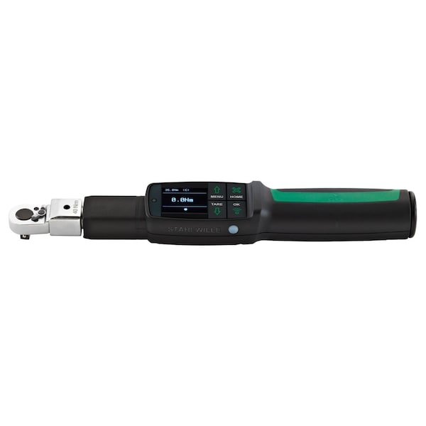 Stahlwille Tools MANOSKOP tightening angle torque wrench w.reversible ratchet insert tool 4-40 Nm sq drive 1/4 96501004 - main